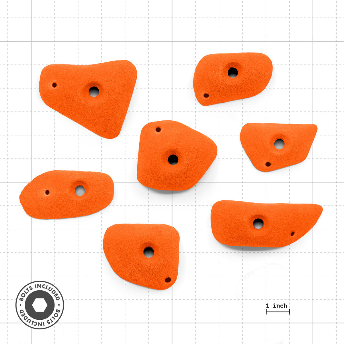 Slopers Climbing Holds Set 2